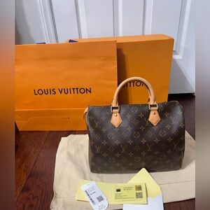 Louis Vuitton 2019 Classic Monogram Speedy 30